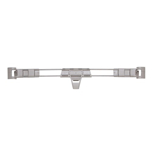 InterMetro Industries MQLS24-2S Stackable Shelf Ledge (Side) for MetroMax Q Industrial Plastic Shelving - 24" L x 2" H