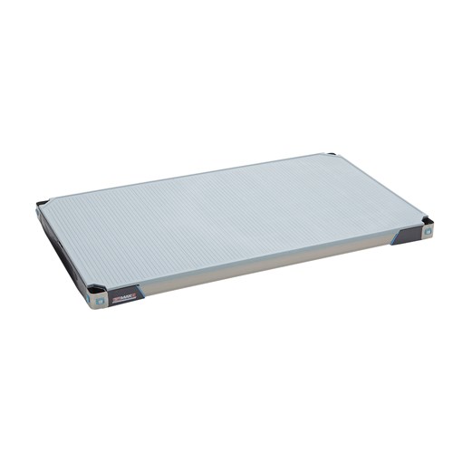 InterMetro Industries MX2442F MX2442F Plastic Industrial Shelf with Solid Mat - 24" x 42"