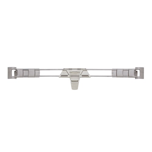 InterMetro Industries MXL24-2S Stackable Shelf Ledge (Back) for MetroMax i Industrial Plastic Shelving - 24" L x 2" H