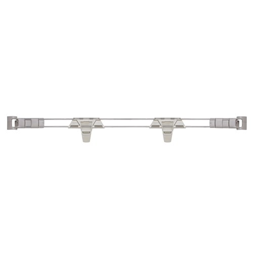 InterMetro Industries MXL36-2S Stackable Shelf Ledge (Back) for MetroMax i Industrial Plastic Shelving - 36" L x 2" H