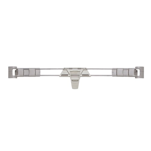 InterMetro Industries MXLS24-2S Stackable Shelf Ledge (Side) for MetroMax i Industrial Plastic Shelving - 24" L x 2" H