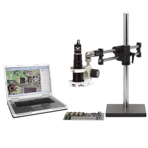 O.C. White TKDMACZ-LV2 - Prolite® Macro-Zoom Digital Inspection System w/Digital Camera & Auxiliary  Lens - 2 MP