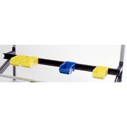 Production Basics 8308 - Bin Rail Extension for Workbench - 3" D