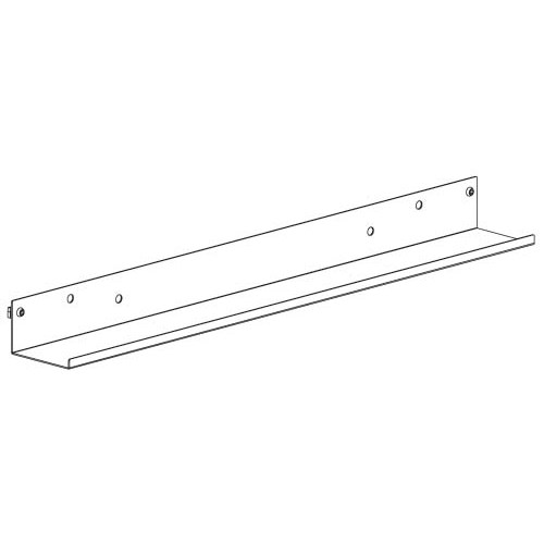 Production Basics 8493 - Tool Shelf & Bin Rail for Workbench - 60" W