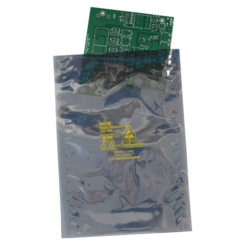 SCS PCL1001012 - PCL100 Clean Series Metal-In Static Shield Bag - 10" x 12" - 100/EA