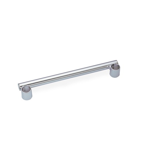 InterMetro Industries PH14NC Push Handle for 14" Wide Super Erecta Industrial Wire Shelving - Chrome