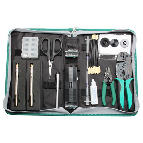 Eclipse PK-6940 - Fiber Optic tool Kit w/2.5 & 1.25 mm VFL's - 9.8" x 8.3" x 3.5"