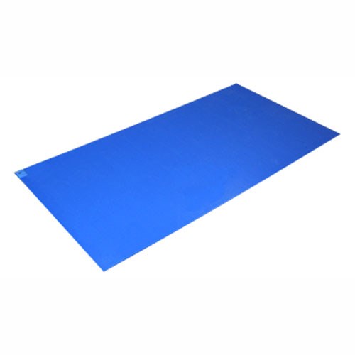 Connecticut Clean Room K-101-B - PolyTack Economy Mat - 18" x 36" - Blue - 4 Mats of 30/Case