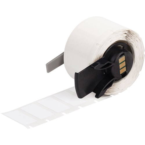 Brady M6-20-483 Formerly SKU PTL-20-483-B001 - Portable Thermal Label - Poly. White - 2" x 1" - 100/rl