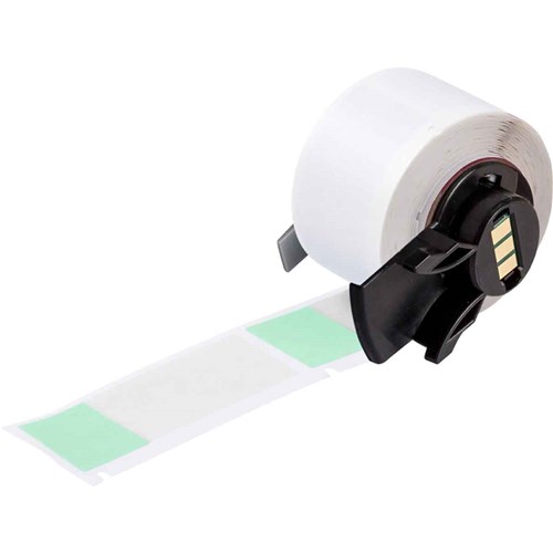 Brady M6-21-427-GR Self-Laminating Vinyl Wrap Around Wire and Cable Labels for M6 M7 Printers - 2.5" x 1"