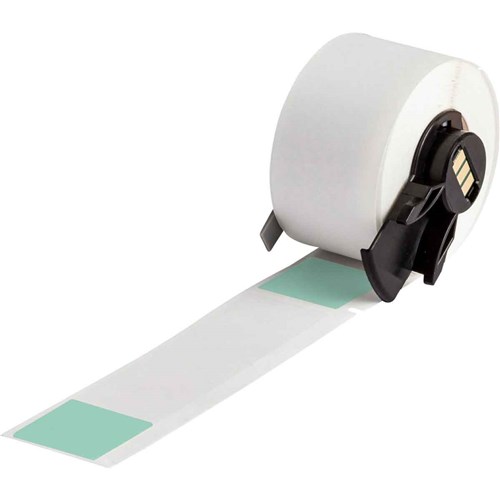 Brady M6-23-427-GR Self-Laminating Vinyl Wrap Around Wire and Cable Labels for M6 M7 Printers - 4" x 1"