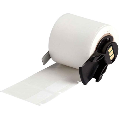 Brady M6-31-642 Self-Laminating Self-Extinguishing Tedlar Wrap Around Wire and Cable Labels for M6 M7 Printers - 1.5" x 1"