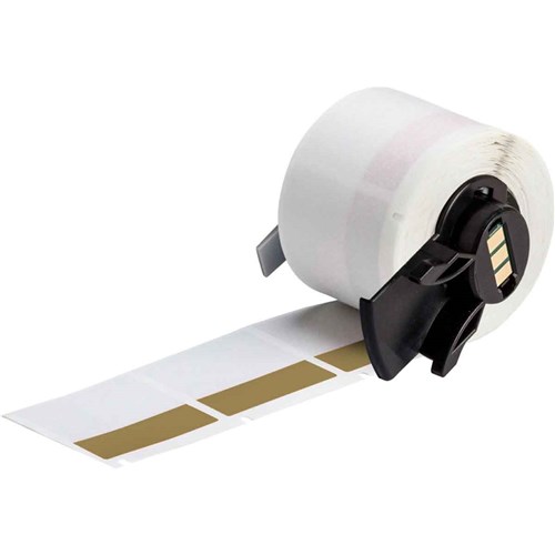 Brady M6-32-427-BR Self-Laminating Vinyl Wrap Around Wire and Cable Labels for M6 M7 Printers - 1.5" x 1.5"