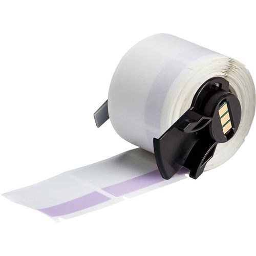 Brady M6-32-427-PL Self-Laminating Vinyl Wrap Around Wire and Cable Labels for M6 M7 Printers - 1.5" x 1.5"