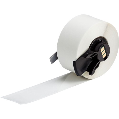 Brady M6C-1000-432 High Adhesion Labels - 1" W x 50 ' L - Clear