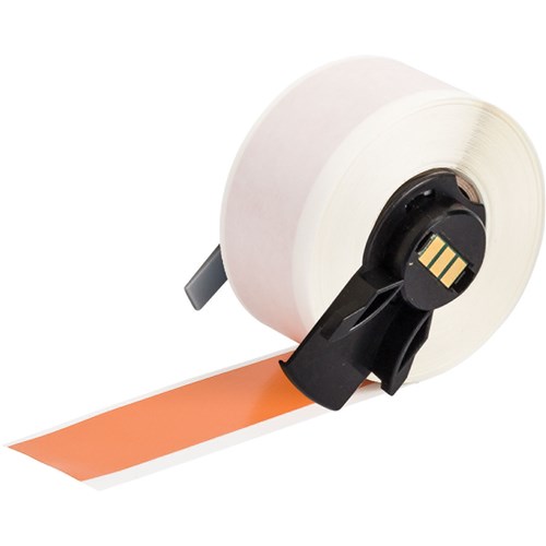 Brady M6C-1000-439-OR Multi-Purpose Vinyl Label Tape for M6 M7 Printers - 1" x 50' - Orange