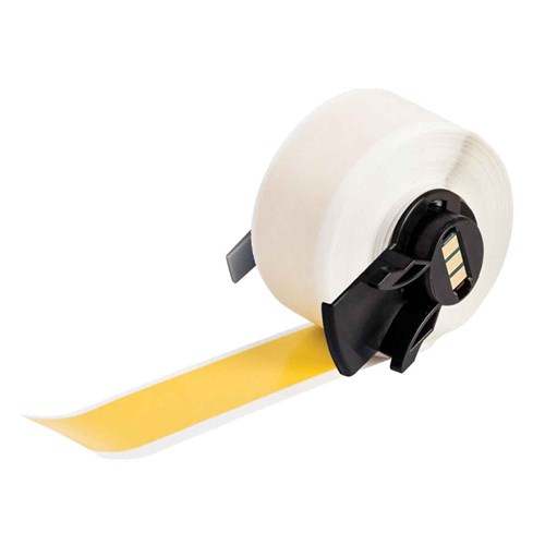 Brady M6C-1900-439-YL Multi-Purpose Vinyl Label Tape for M6 M7 Printers - 1.9" x 50' - Yellow