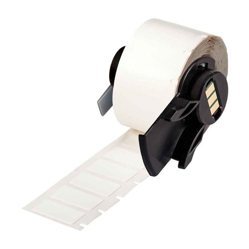 Brady M6-84-499 Aggressive Adhesive Multi-Purpose Nylon Labels - 0.5" x 0.9"