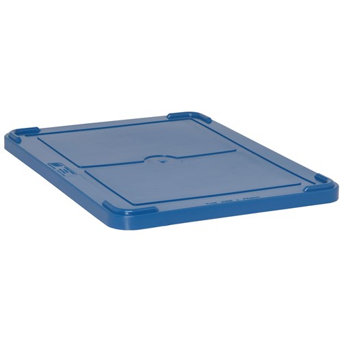 Quantum Storage Systems COV93000-BL - Snap-On Cover for Dividable Grid Tote Box DG93030/DG93060/DG93080/DG93120 - Blue - 3/Carton