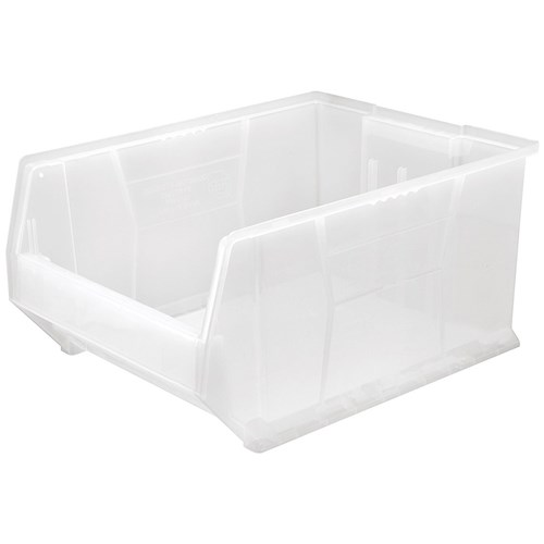 Quantum Storage Systems QUS955CL - Clear-View Series 24" Hulk Container - 23.875" x 18.25" x 12"