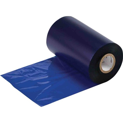 Brady R4407-BL Printer Ribbon - 4.33" x 984' (110 mm x 300 m) BLUE - Blue - 1/RL