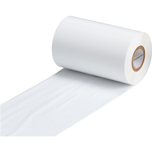 Brady R4407-WT 4400 Series Thermal Transfer Ribbon - 4.330" x 984' - White