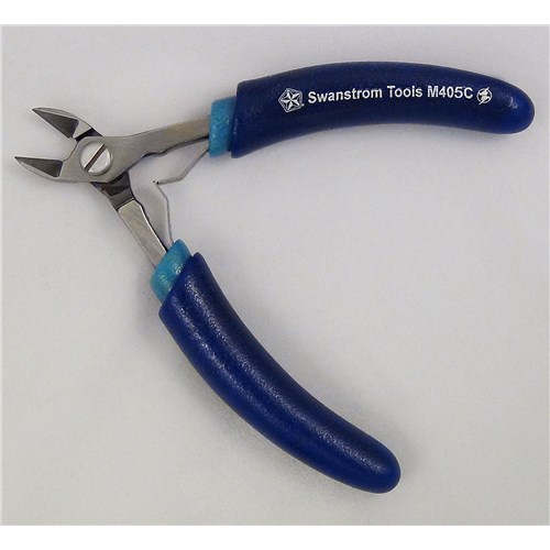 Swanstrom M405C - M-Series Flush Cutter - Medium Carbide Tapered Fine Point