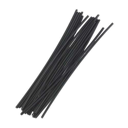 Steinel 110048753 - HDPE Plastic Welding Rods for Heat Guns - Black - 16/Pack