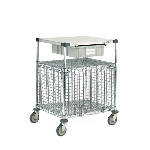 InterMetro Industries SECMLAB Super Erecta Lab Security Cart