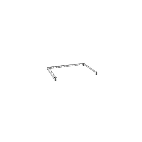 InterMetro Industries SF31N3C Super Erecta Three-Sided Double Snake Frame - Chrome - 18" x 24"