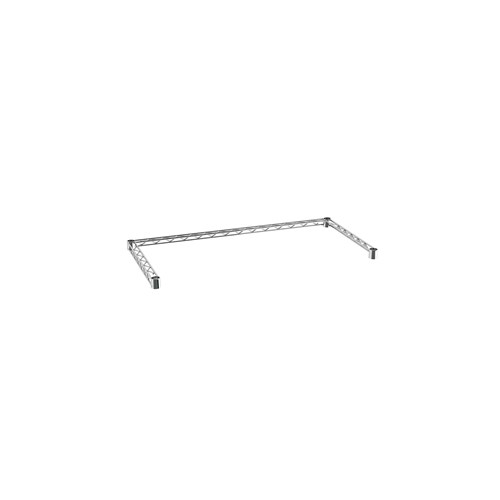 InterMetro Industries SF33N3C Super Erecta Three-Sided Double Snake Frame - Chrome - 18" x 36"