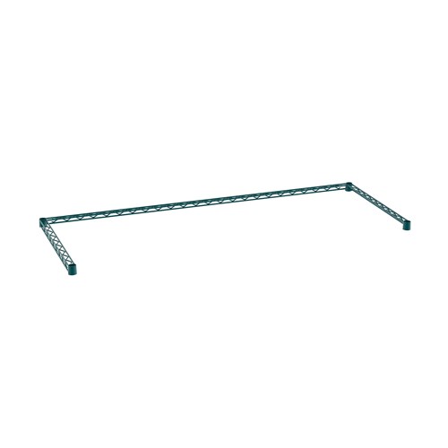 InterMetro Industries SF56N3K3 Super Erecta Three-Sided Double Snake Frame - Metroseal Green Epoxy - 24" x 60"