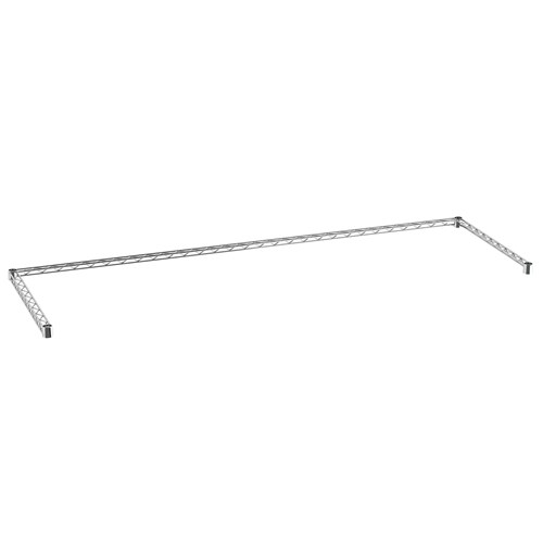 InterMetro Industries SF57N3C Super Erecta Three-Sided Double Snake Frame - Chrome - 24" x 72"