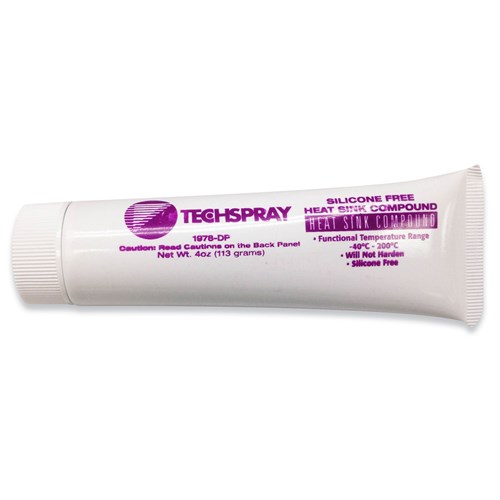 Techspray 1978-DP - Silicone-Free Heat Sink Compound - 4 oz tube