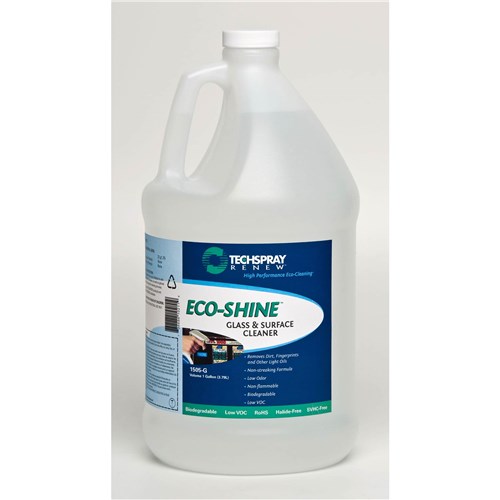 Techspray 1505-G - Eco-Shine™ Glass & Surface Cleaner - 1 Gallon