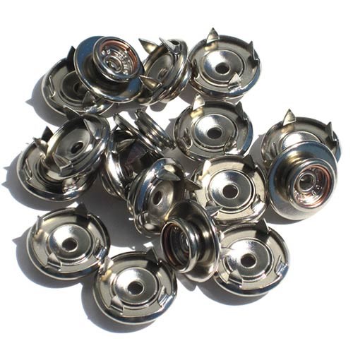 Transforming Technologies CS1010 - Push & Clinch Snap - 10 mm Female - 10/Pack