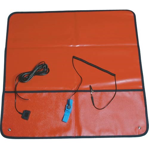 Transforming Technologies FSM2424R - Field Service Mat w/Hardware - 2' x 2' - Red