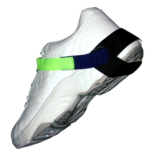 Transforming Technologies HG1390S - Heel Grounder - Velcro w/Elastic - 1.25" Cup - 1 Meg - Hi-Visiblility Yellow