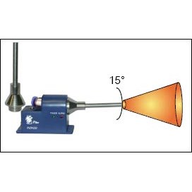 Transforming Technologies N0040 - Long-Range Output Nozzle Tip for IN3425 Ptec™ Ionizing Air Nozzle - 15-Degree - 2" Extension