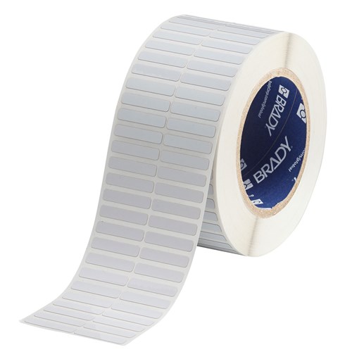 Brady THT-13-797-10 High Temperature Glossy 2 mil Polyimide Labels - 0.25 x 1.25 - 10000/RL QTY/Row 2