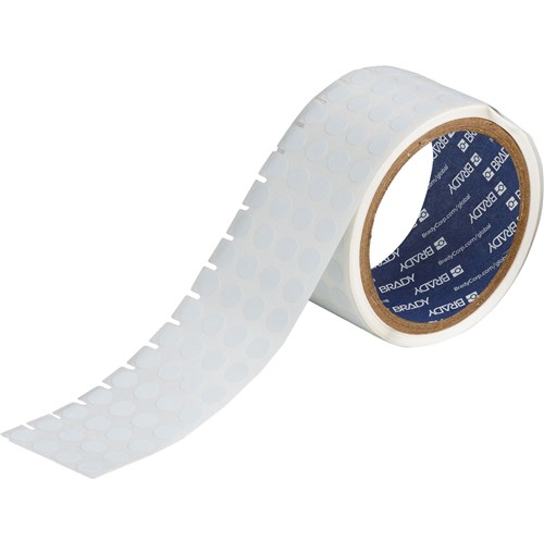 Brady THT-143-492-3 B-492 THT Label - 0.375" Diameter (9.525 mm Diameter) - 3000/RL