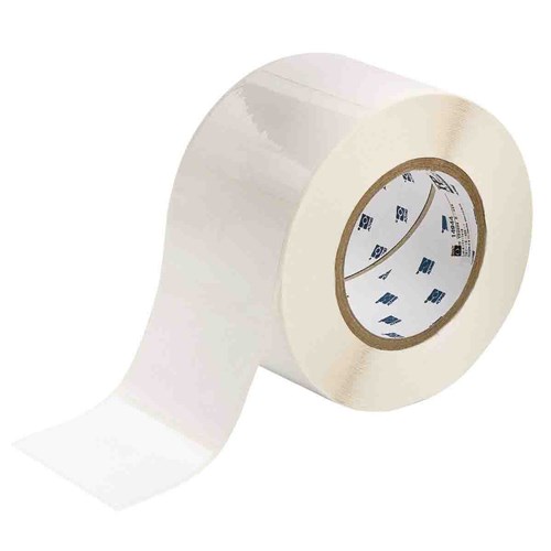 Brady THT-19-408-1 THT Label - Repositionable Paper - 3” W x 2” H - White - 1k /Roll