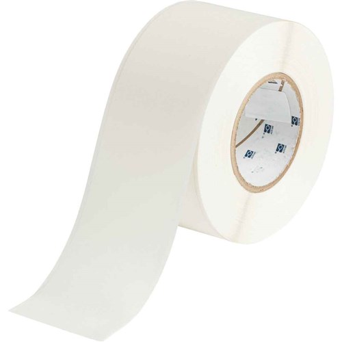 Brady THT-3000-403-WT B-403 THT Label - 3" W x 300' L - White - 1/RL