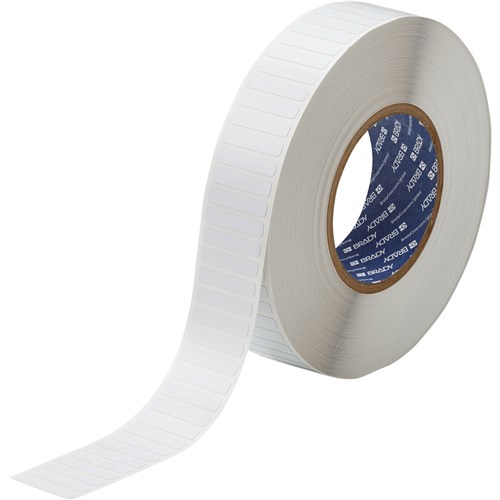 Brady THT-43-728-10 B-728 3" Core 2 mil Polyimide Circuit Board Labels  - 0.25" H x 1.25" W - White - 10000/Roll