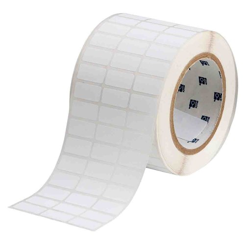 Brady THT-5-488-10 ThermaTab Label 1.0 x .50 Wht Matte - 10k/roll