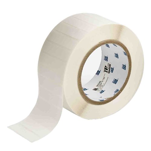 Brady THT-53-424-3 Thermal Transfer Label - 2" x 0.50" - White/Matte - 50/RL