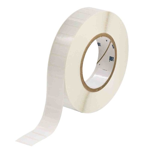 Brady THT-59-423-10 Thermal Transfer Label - 1" x .5" White Polyester - 10K/RL