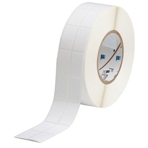 Brady THT-69-499-3 THT label - nylon - 2 up 0.800" W x 1.437" H - 3K/roll