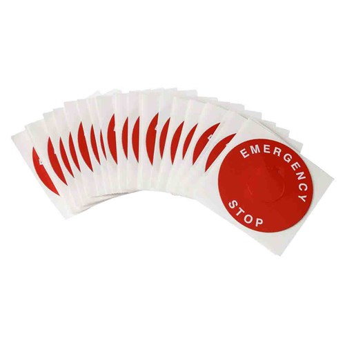 Brady THTEP-247-593RD B-593 THT Label - 2.36" Diameter (59.94 mm Diameter) - Red - 25/PK