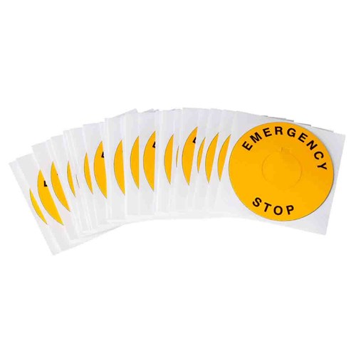 Brady THTEP-247-593YL B-593 THT Label - 2.36" Diameter (59.94 mm Diameter) - Yellow - 25/PK